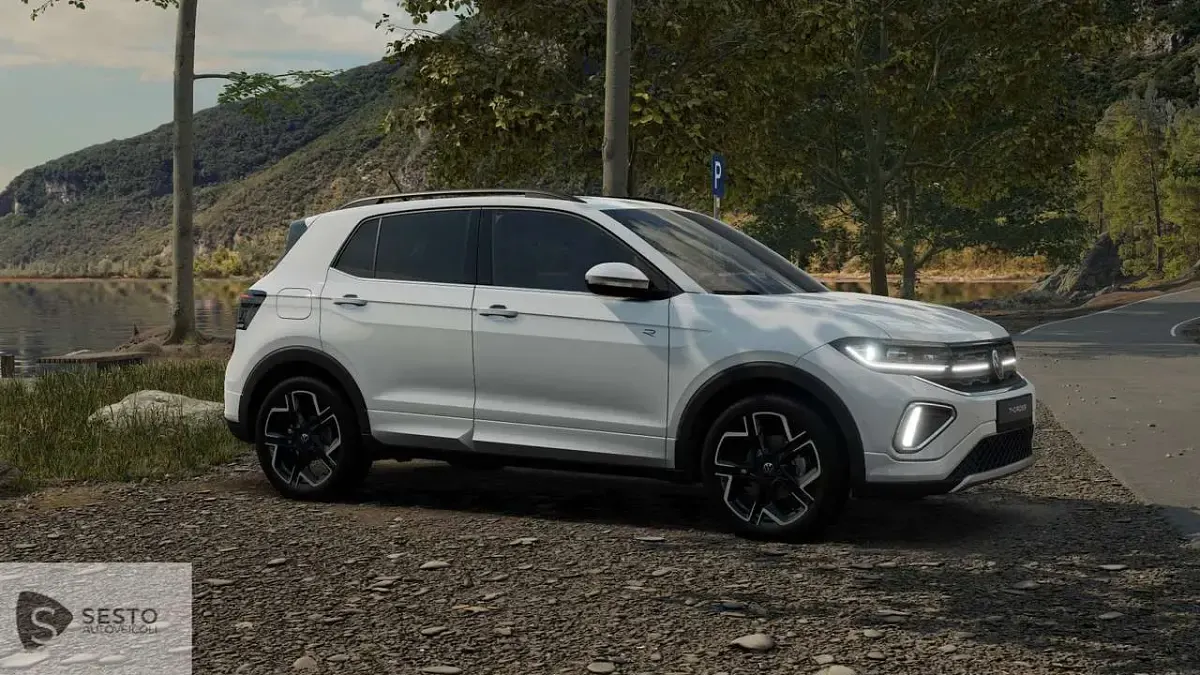 Nuova VW T-Cross R-line Plus 116 CV (85 kW) 2026 Bianco SUV