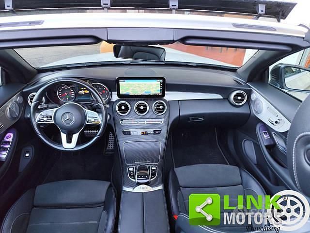 Usata Mercedes C300 Premium Plus 245 CV (180 kW) 2019 Bianco Cabrio