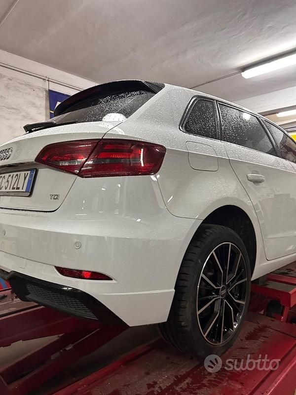 Usata Audi A3 102 CV (75 kW) 2016 Bianco Utilitaria
