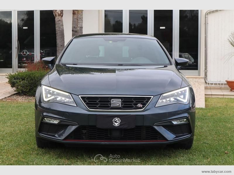 Usata Seat Leon FR 116 CV (85 kW) 2019 Grigio Berlina
