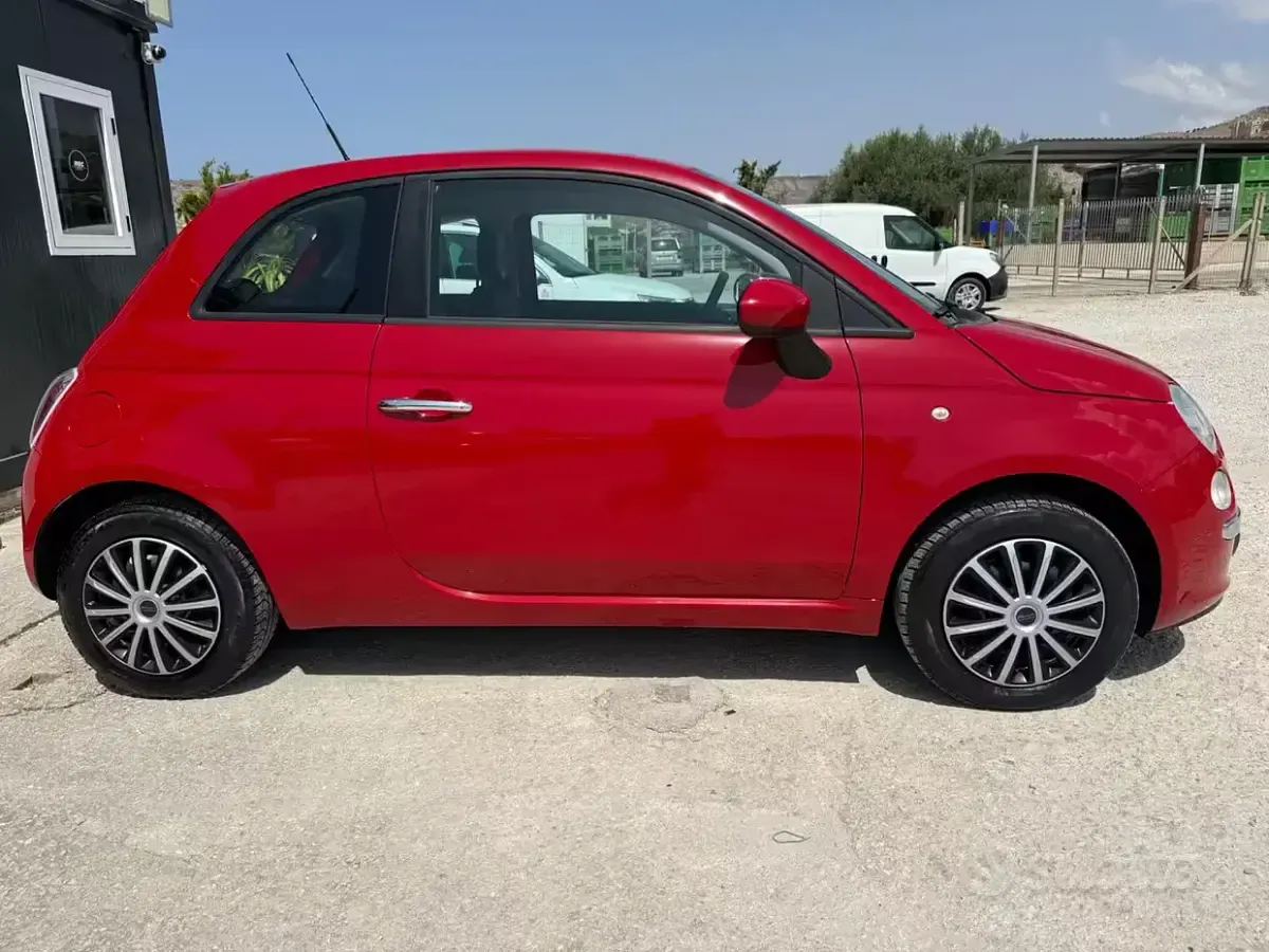 Usata Fiat 500 Pop 69 CV (50 kW) 2010 Rosso Berlina