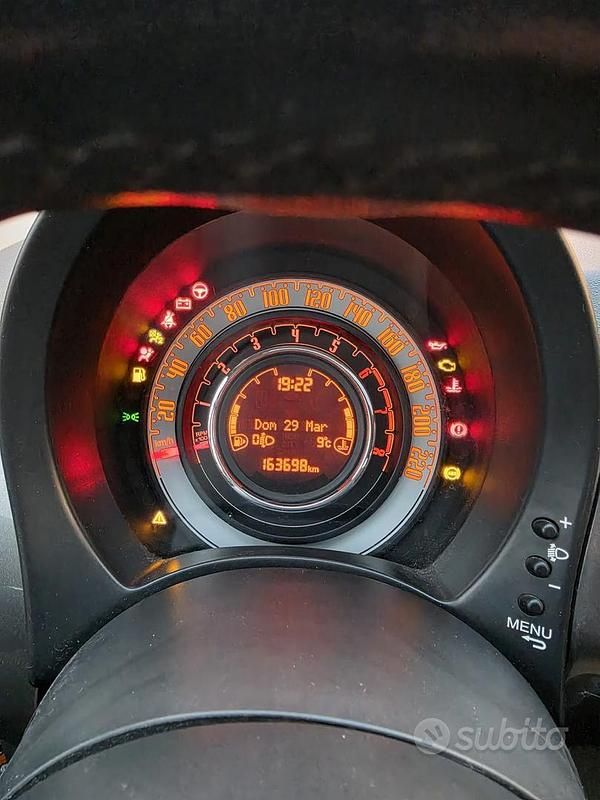 Usata Fiat 500 69 CV (50 kW) 2013 Grigio Berlina