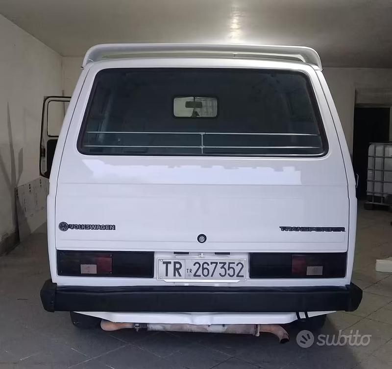 Usata VW T3 1987 Bianco Furgone