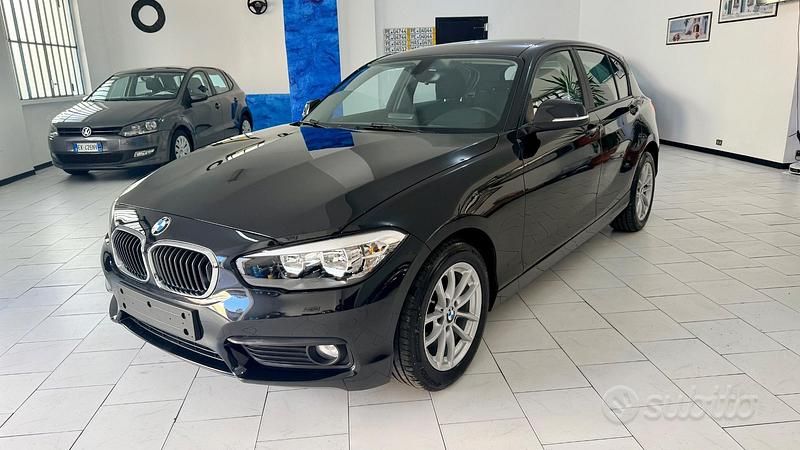 Usata BMW 116 Advantage 108 CV (79 kW) 2016 Nero Utilitaria