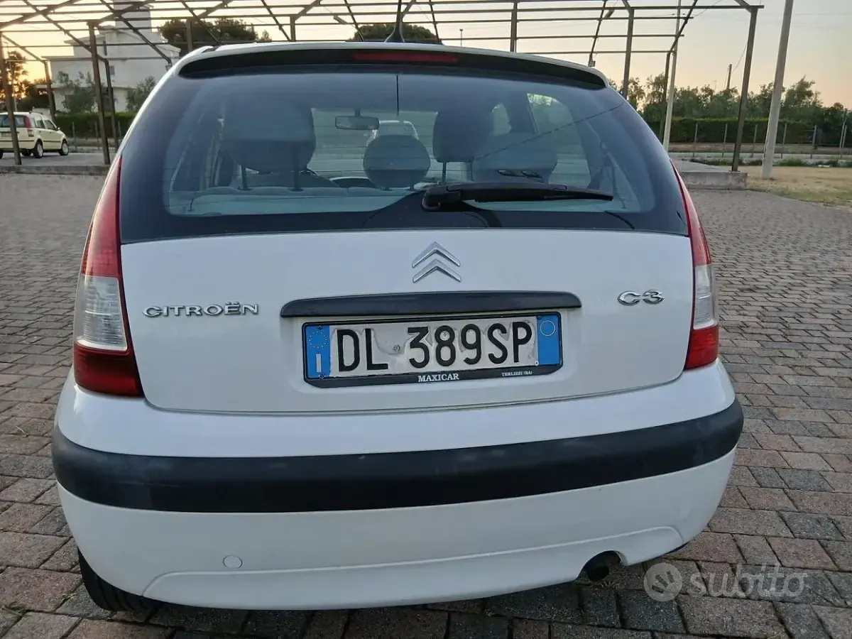 Usata Citroën C3 Pluriel Elegance 68 CV (50 kW) 2008 Bianco Cabrio