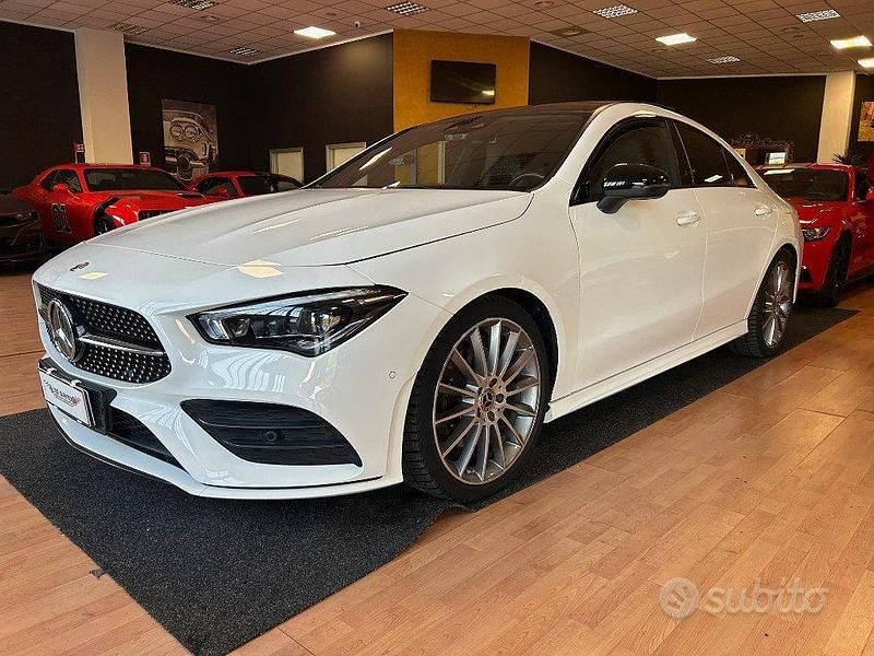 Usata Mercedes CLA220 Premium 190 CV (139 kW) 2019 Bianco Berlina