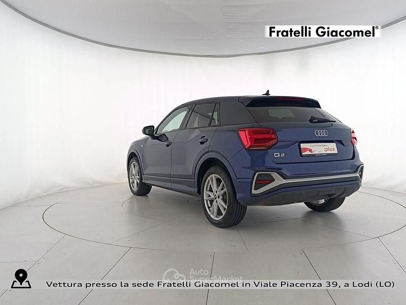 Usata Audi Q2 S-Line 150 CV (110 kW) 2025 Blu navarra metallizzato SUV
