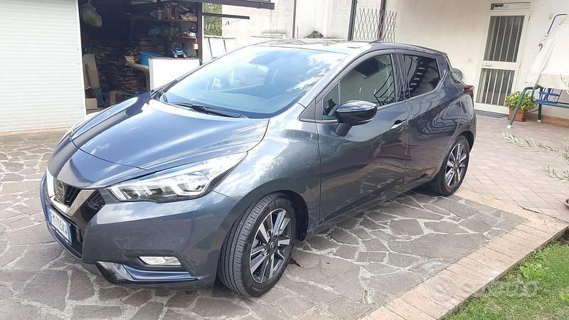 Usata Nissan Micra 90 CV (66 kW) 2018 Grigio Utilitaria