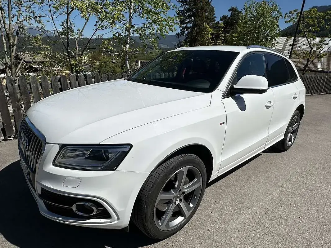 Usata Audi Q5 S-Line 245 CV (180 kW) 2014 Bianco SUV