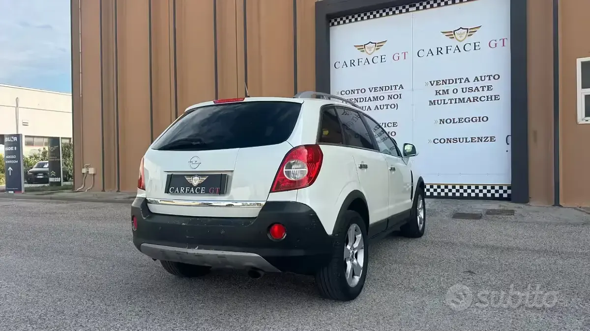 Usata Opel Antara 150 CV (110 kW) 2009 Bianco SUV