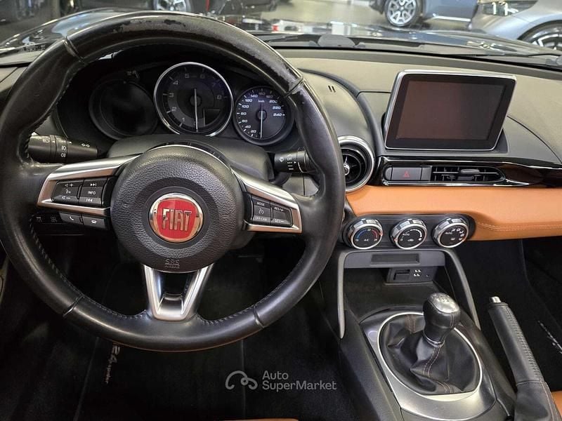 Usata Fiat 124 Spider 140 CV (102 kW) 2018 Nero Cabrio