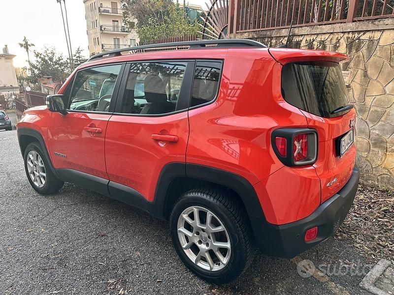 Usata Jeep Renegade 140 CV (102 kW) 2019 Rosso SUV