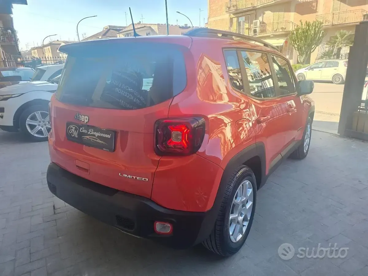 Usata Jeep Renegade Limited 120 CV (88 kW) 2020 Rosso SUV