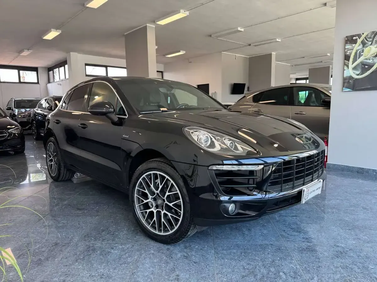 Usata Porsche Macan 250 CV (183 kW) 2014 Nero met SUV