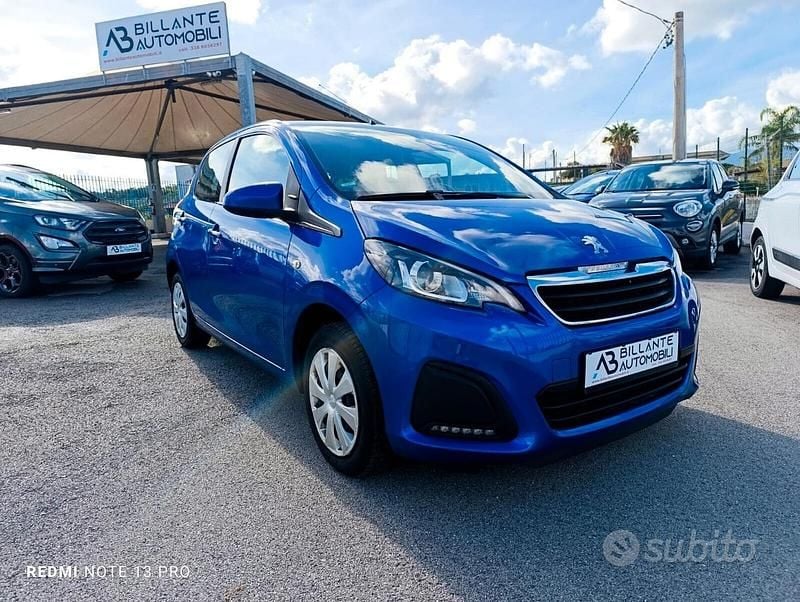 Usata Peugeot 108 Active 72 CV (52 kW) 2019 Blu Berlina