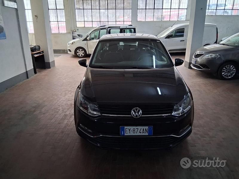 Usata VW Polo 90 CV (66 kW) 2014 Nero Utilitaria
