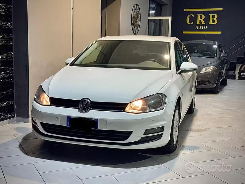 Usata VW Golf VII 90 CV (66 kW) 2016 Bianco Berlina