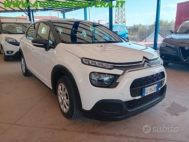 Usata Citroën C3 Feel 83 CV (61 kW) 2021 Bianco Berlina
