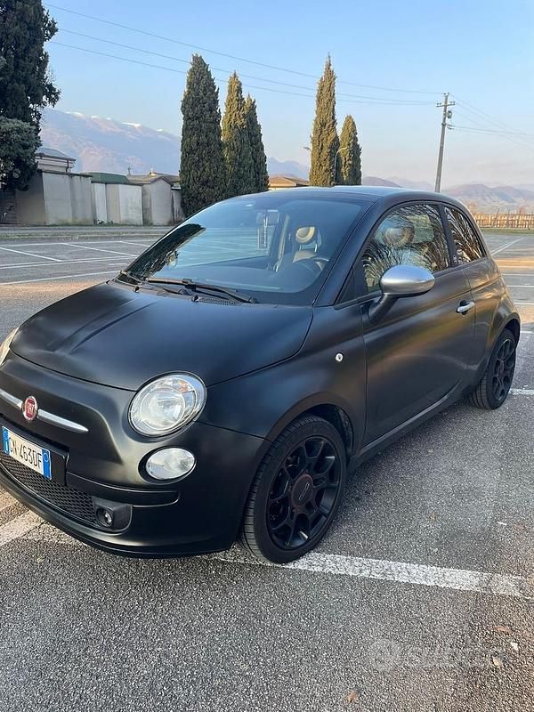 Usata Fiat 500 Lounge 69 CV (50 kW) 2011 Nero Berlina