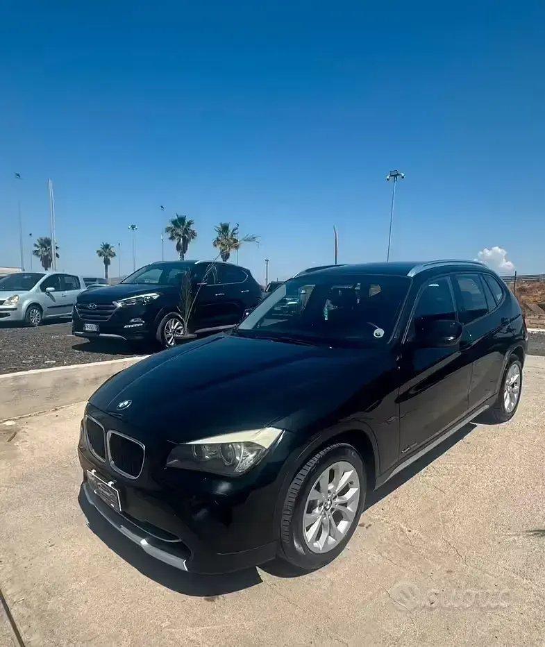 Usata BMW X1 143 CV (105 kW) 2012 Nero SUV