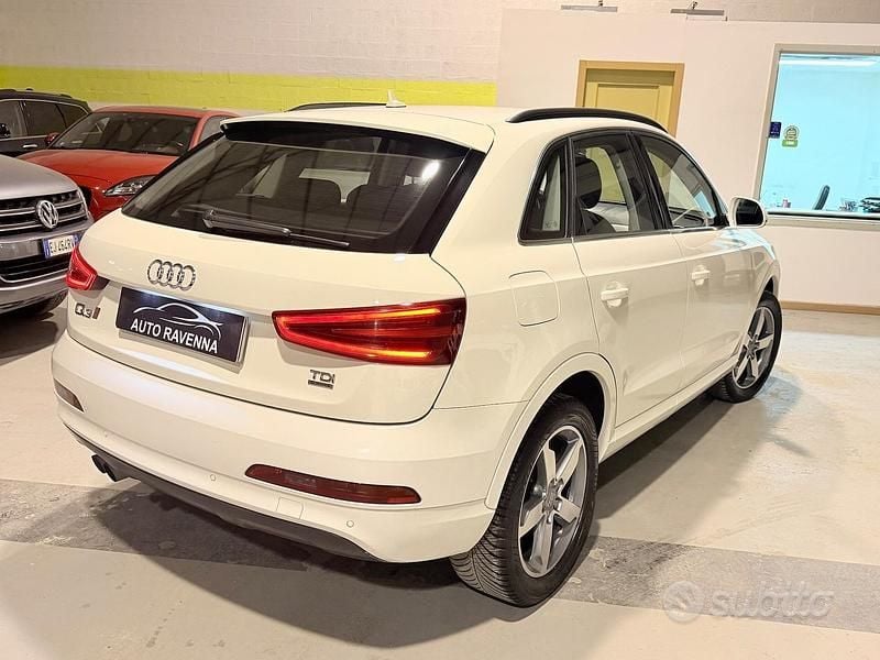 Usata Audi Q3 S-Line 140 CV (102 kW) 2013 Bianco SUV