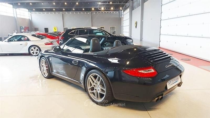 Usata Porsche 997 386 CV (283 kW) 2009 Nero Cabrio