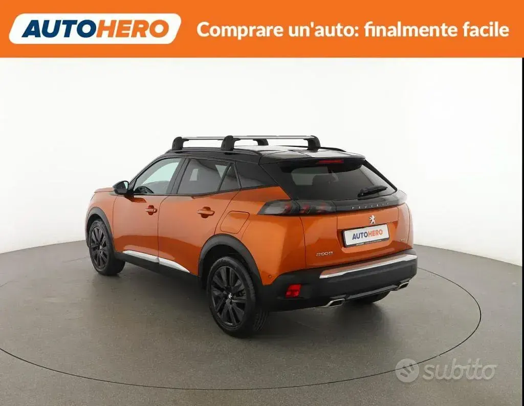 Brugt Peugeot 2008 GT 155 HK (114 kW) 2020 Orange SUV