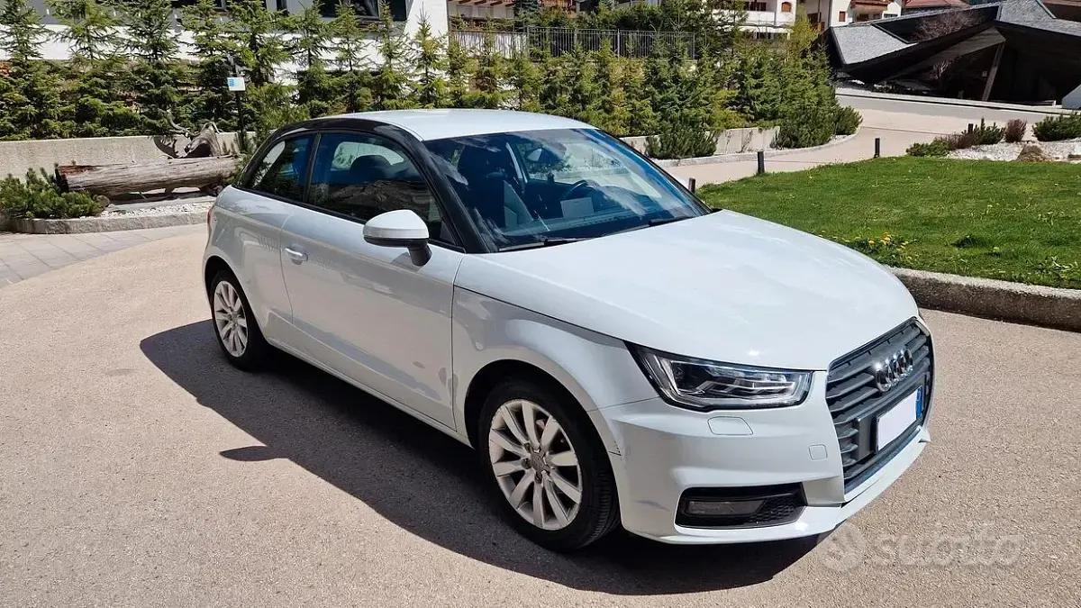 Usata Audi A1 90 CV (66 kW) 2017 Bianco Utilitaria