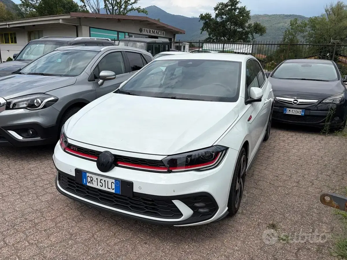 Usata VW Polo GTI 207 CV (152 kW) 2023 Bianco Utilitaria