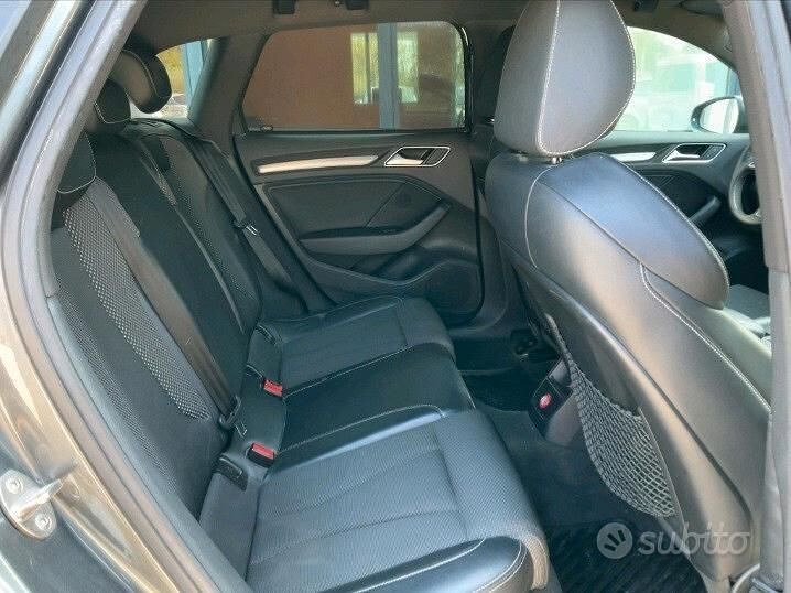 Usata Audi A3 S-Line 150 CV (110 kW) 2015 Grigio Berlina
