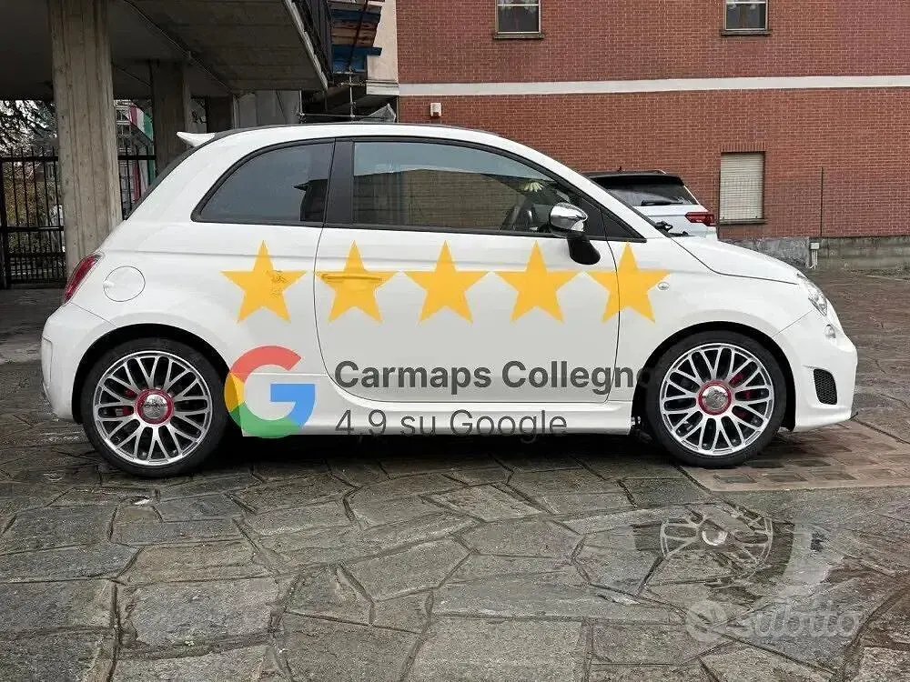 Usata Abarth 595C Competizione 160 CV (117 kW) 2013 Bianco Cabrio