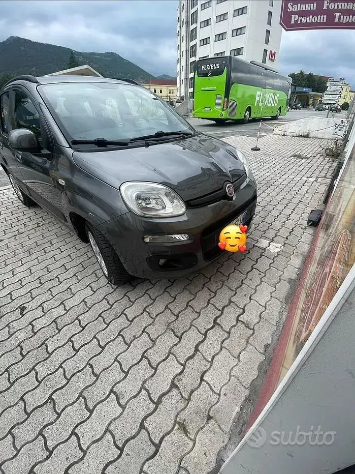 Usata Fiat Panda Lounge 69 CV (50 kW) 2018 Grigio Utilitaria
