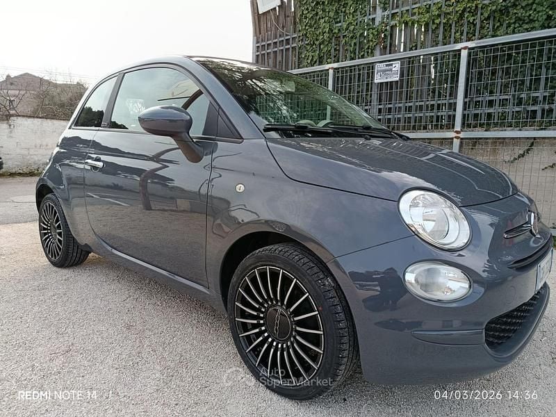 Usata Fiat 500 Dolcevita 69 CV (50 kW) 2022 Gray Cabrio