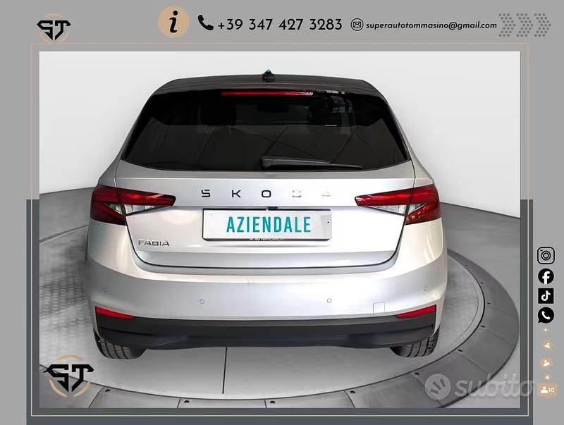Brugt Skoda Fabia Style 95 HK (69 kW) 2025 Grå Hatchback