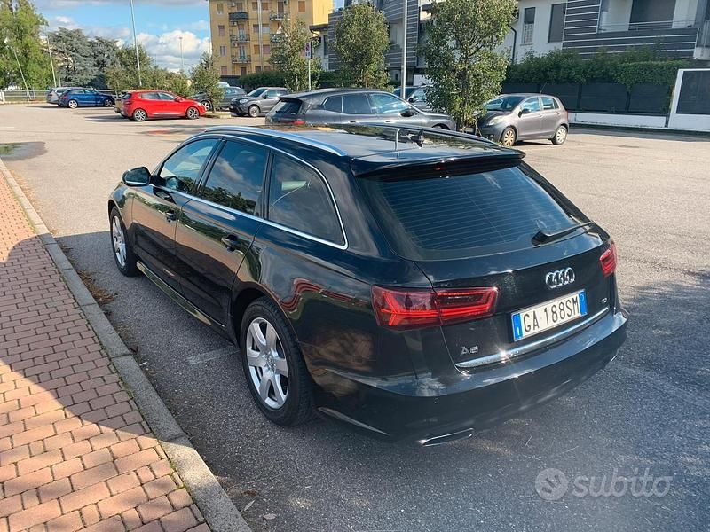 Usata Audi A6 218 CV (160 kW) 2017 Nero Station wagon