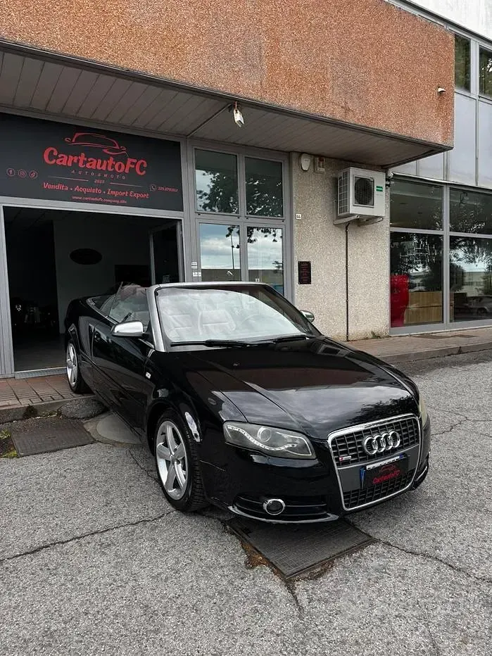 Usata Audi A4 Cabriolet 140 CV (102 kW) 2006 Nero Cabrio