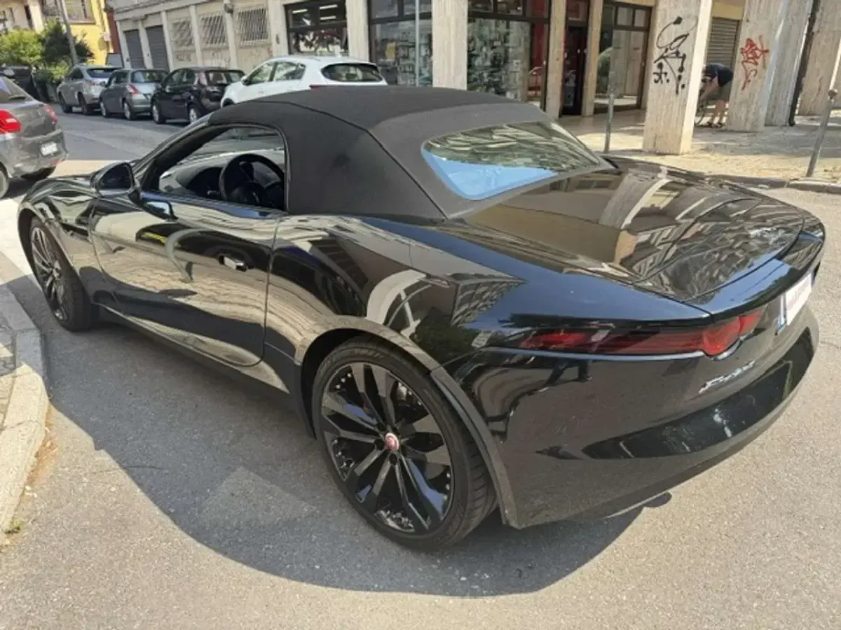 Usata Jaguar F-Type S 381 CV (280 kW) 2018 Nero Cabrio