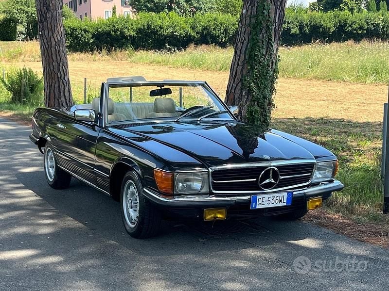 Usata Mercedes SL280 1984 Nero Cabrio
