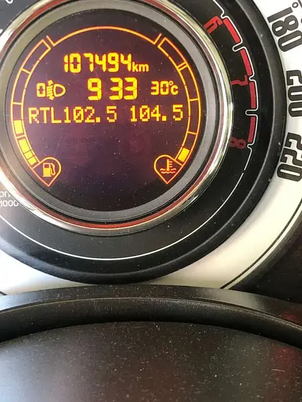 Usata Fiat 500 Lounge 69 CV (50 kW) 2012 Grigio Utilitaria