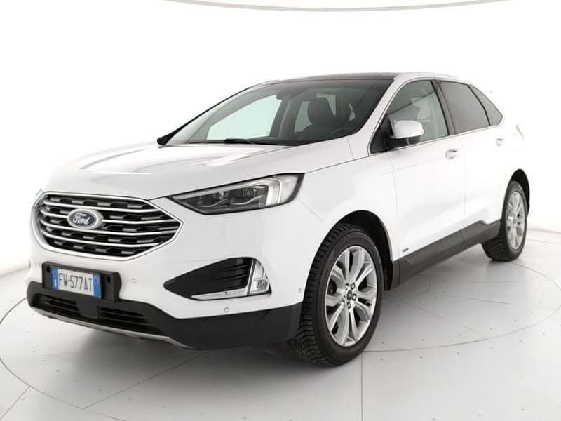 Bianco Usata 2019 Ford Edge Titanium S SUV | 19.300 € (Ottimo prezzo) - Immagine 1/4