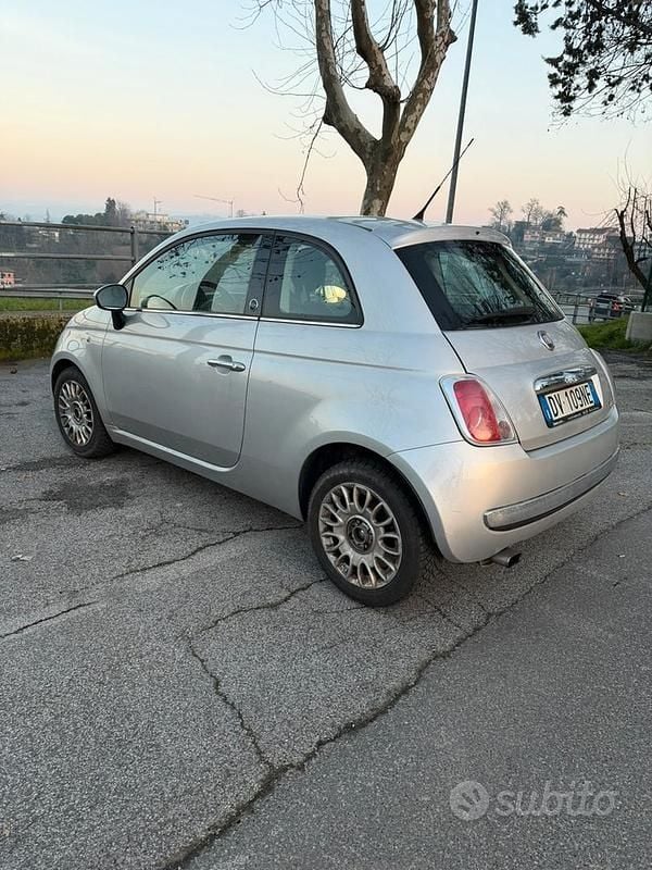 Usata Fiat 500 69 CV (50 kW) 2009 Grigio Cabrio