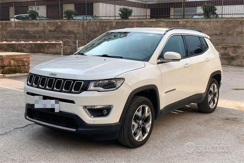 Usata Jeep Compass Limited 170 CV (125 kW) 2018 Bianco SUV