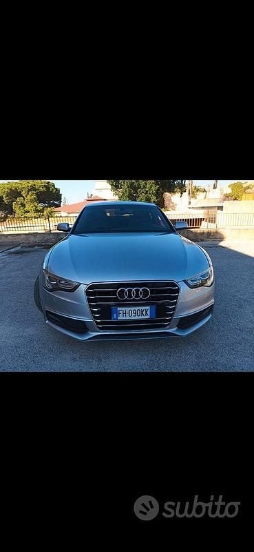 Usata Audi A5 S-Line 190 CV (139 kW) 2017 Grigio Coupé