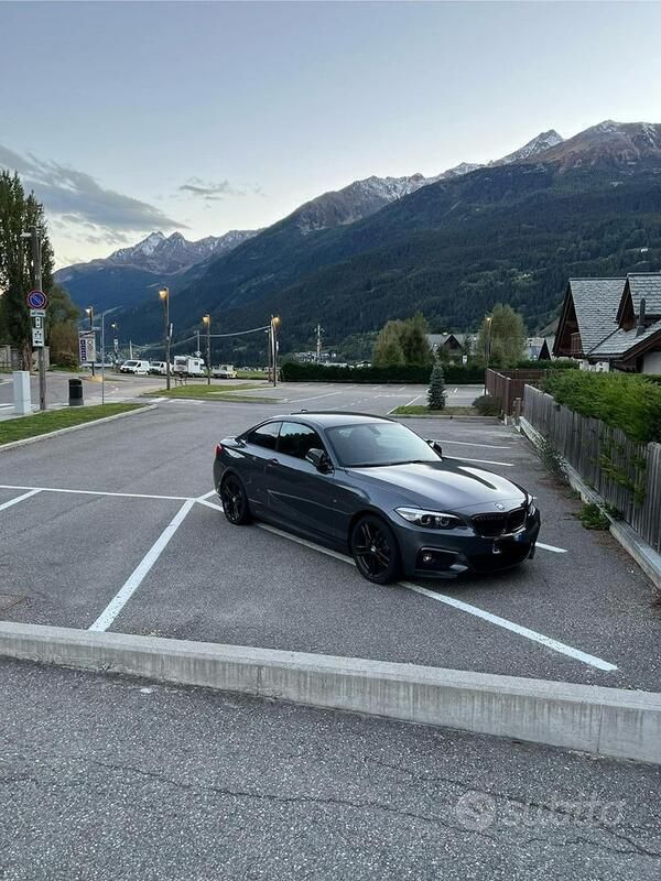 Usata BMW 220 M Sport 190 CV (139 kW) 2018 Grigio Coupé