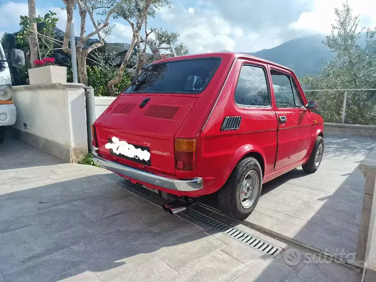 Usata Fiat 126 24 CV (17 kW) 1985 Rosso Utilitaria