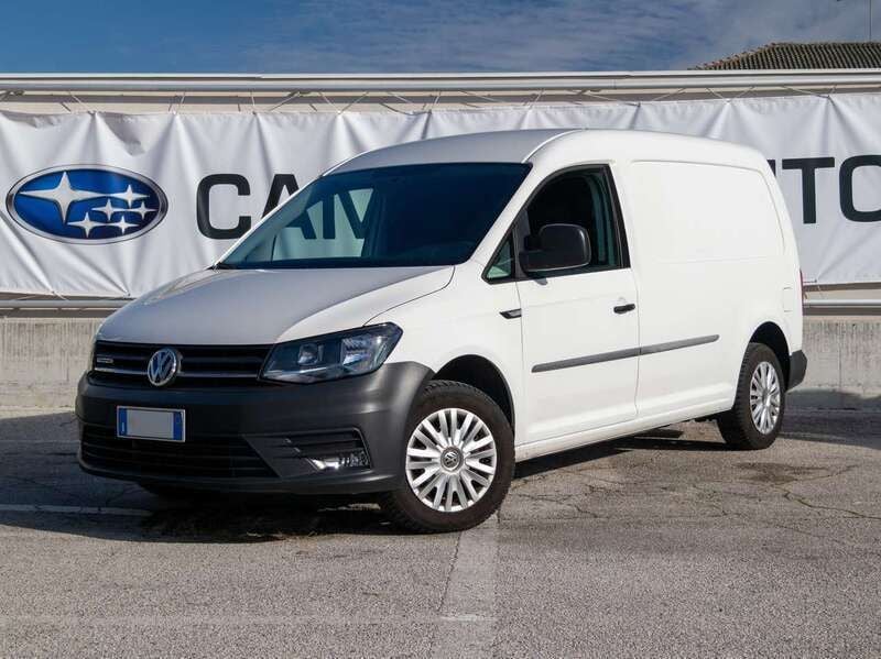 Usata VW Caddy Maxi Business 110 CV (80 kW) 2019 Bianco Monovolume