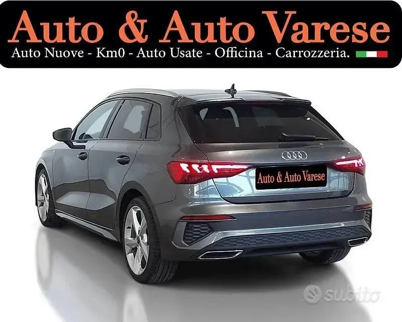 Usata Audi A3 S-Line 150 CV (110 kW) 2023 Grigio Berlina