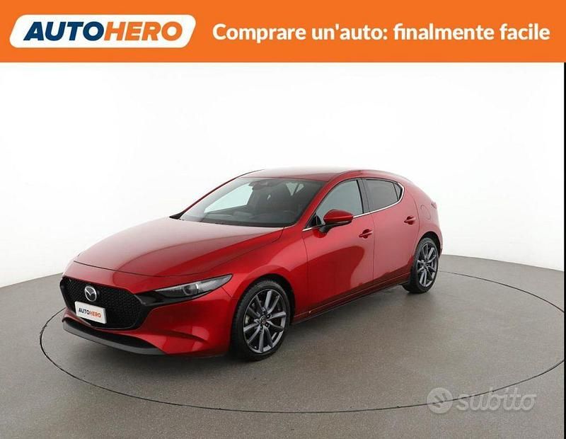 Usata Mazda 3 Exceed 122 CV (89 kW) 2019 Rosso Berlina