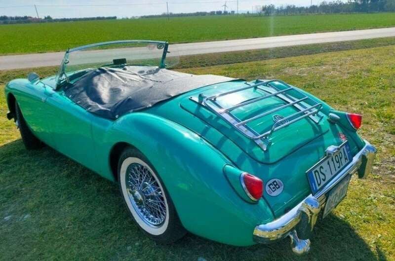 Usata MG MGA 75 CV (55 kW) 1958 Verde Cabrio