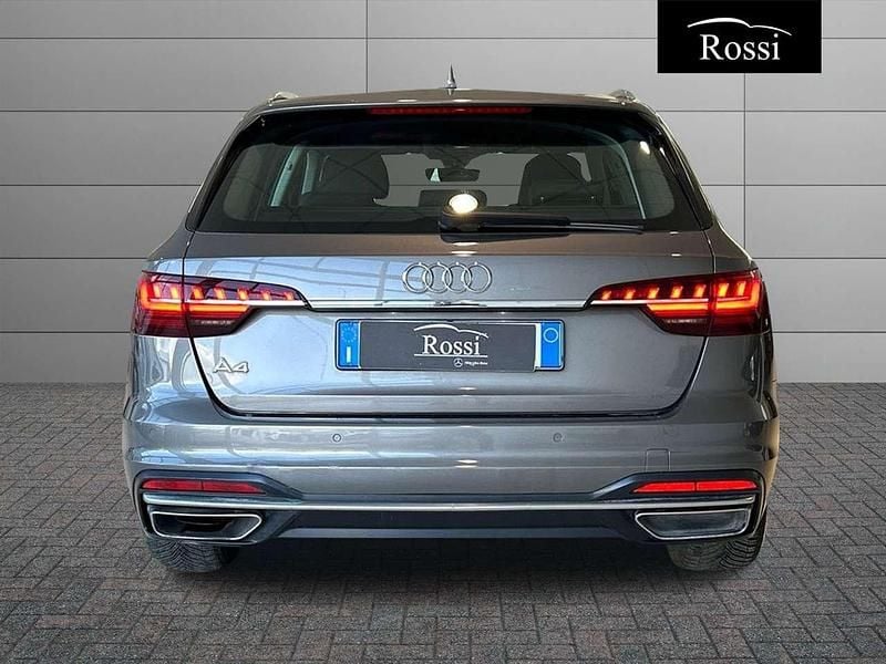 Usata Audi A4 Advanced Plus 163 CV (119 kW) 2020 Grigio medio metallizzato Station wagon